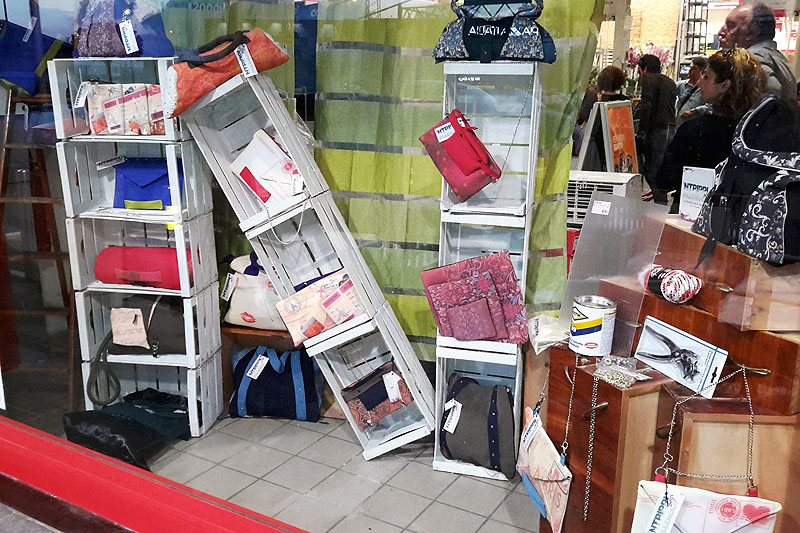 Bricocenter, in vetrina con le 'Ntrippi Bags'