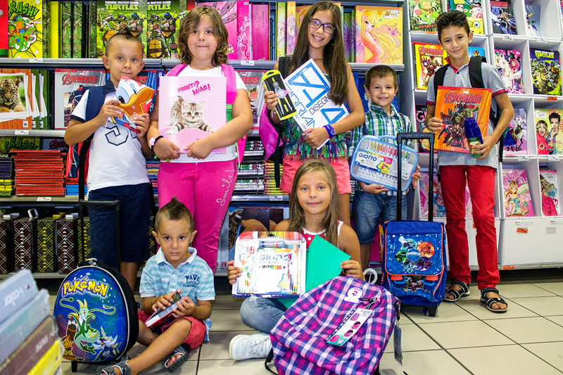 Io studio con il sorriso