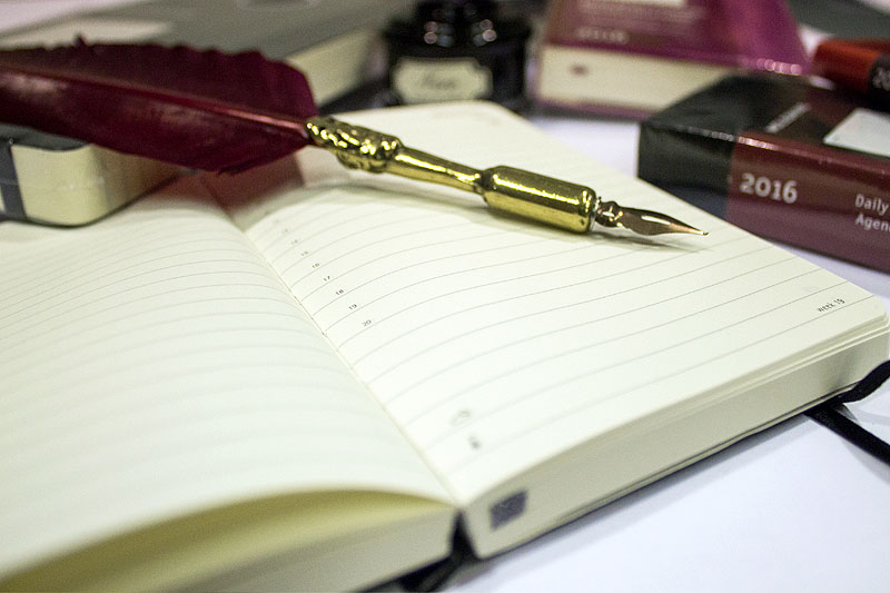 Scusa, controllo il taccuino!