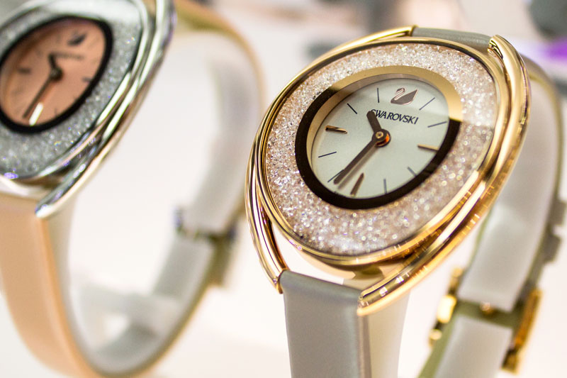 Orologi di cristallo