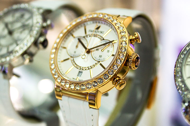 Orologi di cristallo