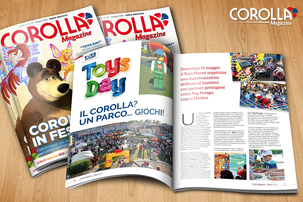 Toys Day - Il Corolla? Un parco… giochi!
