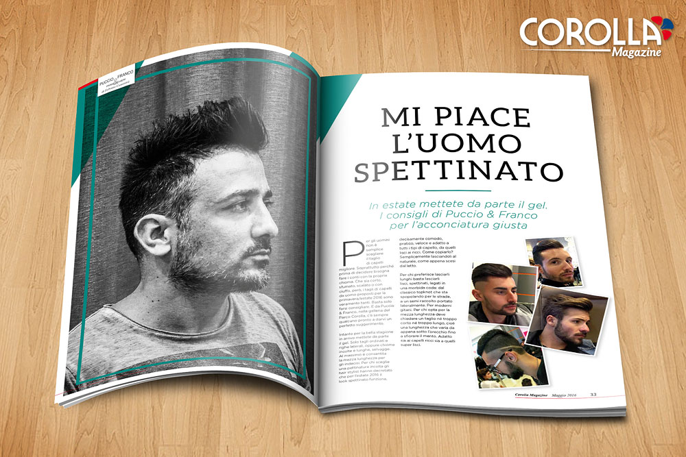 Mi piace l'uomo spettinato