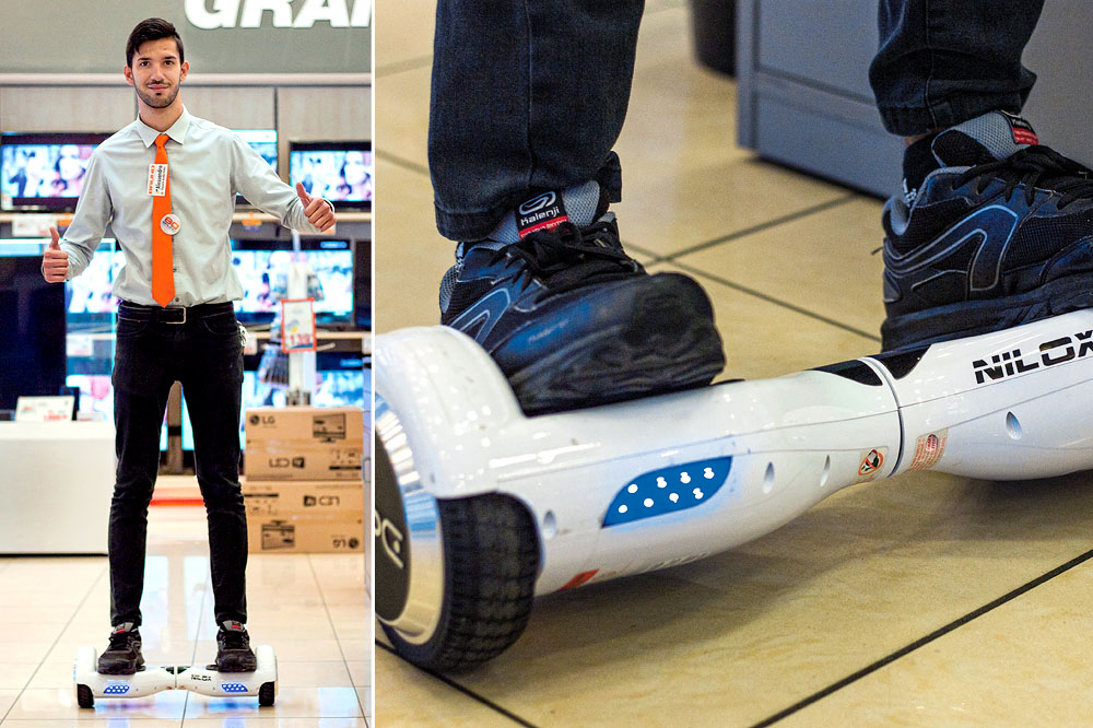 Hoverboard, lo skateboard del futuro