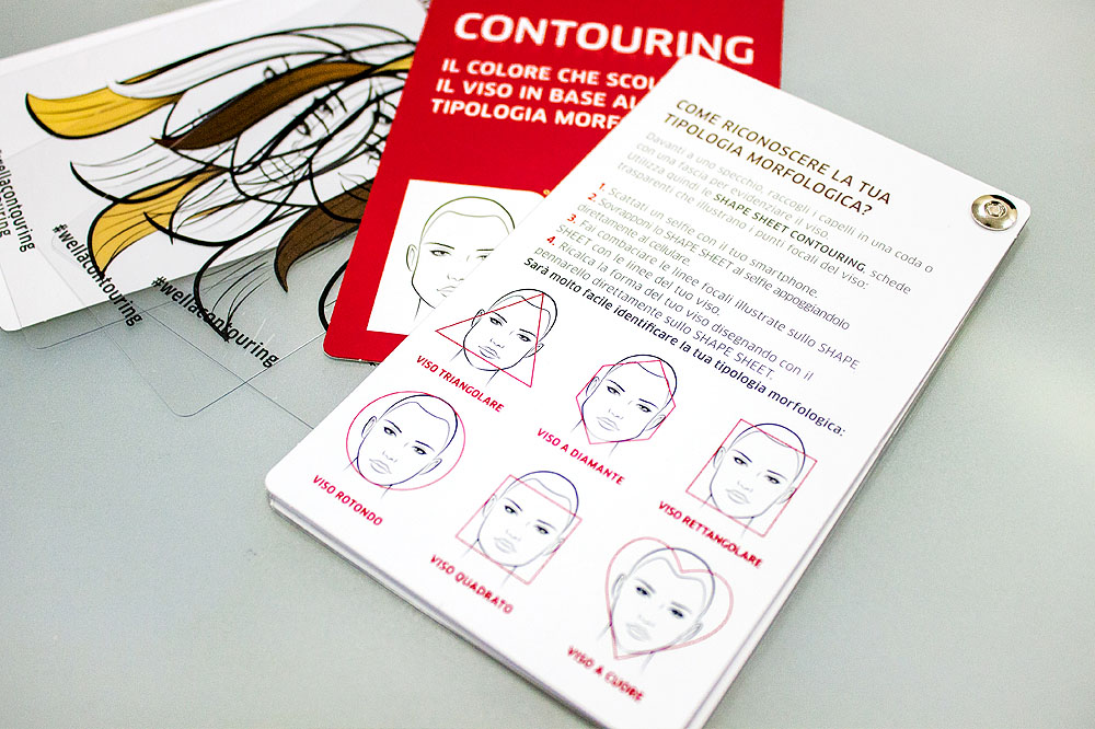 Il colore che scolpisce il viso