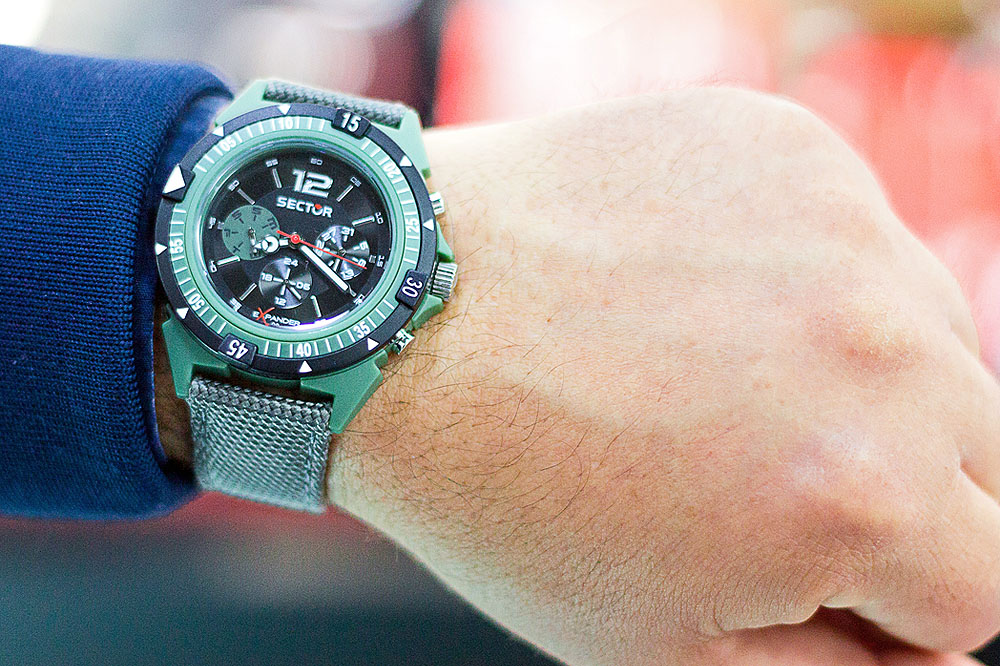 Sector, energia al polso