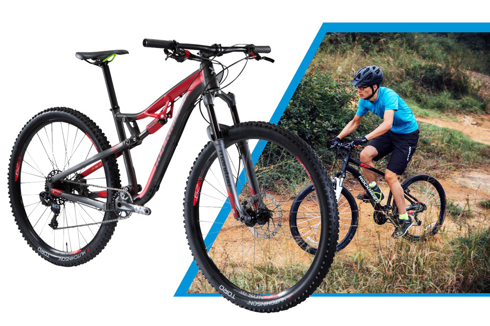 In sella con 'Rockrider'