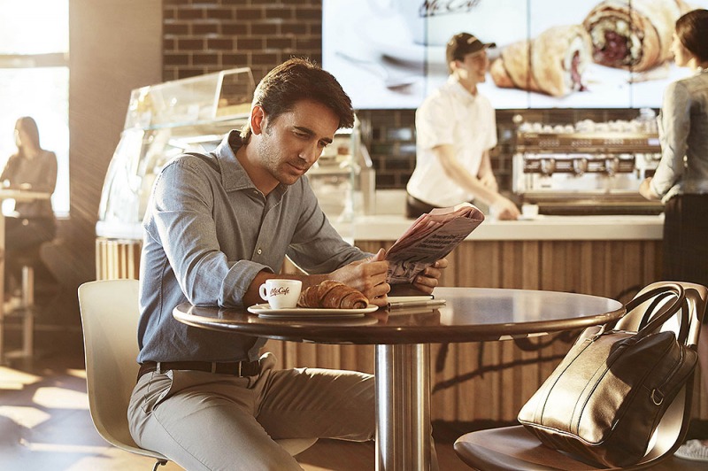 La colazione si fa al McCafé